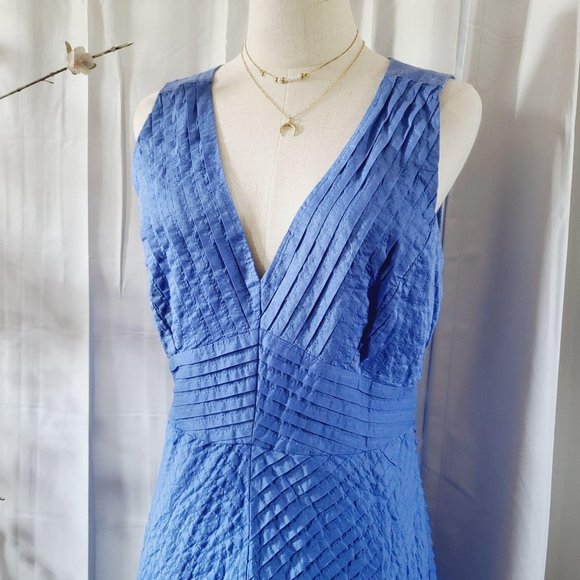 J. Crew Preppy Periwinkle Strapless Tank Dress 8 - Picture 7 of 7